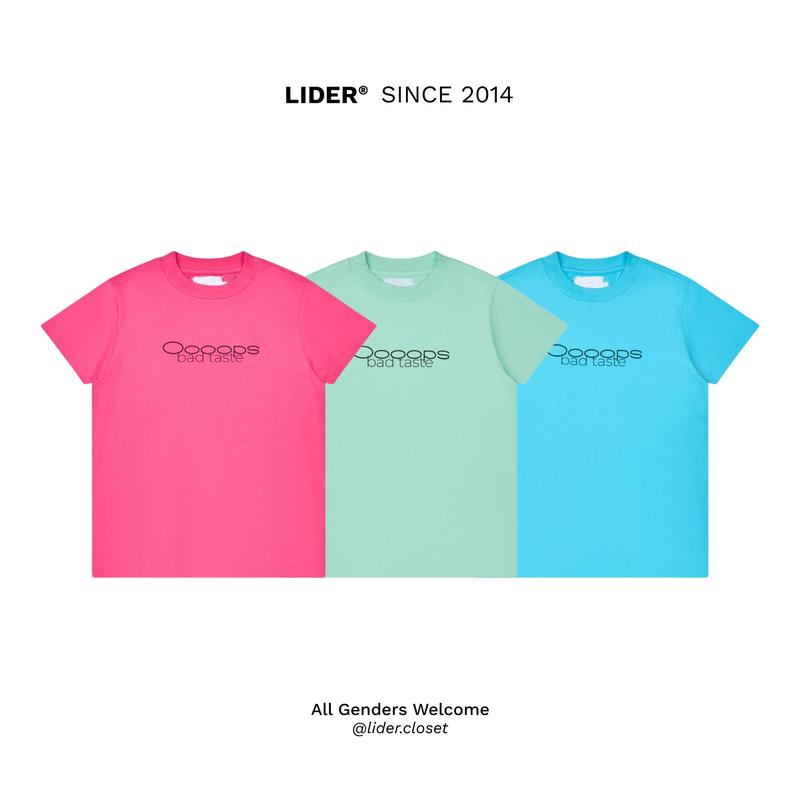 Áo Thun Tay Ngắn Phom Body Fit Ôm Dáng Unisex LIDER BAD TASTE TEE