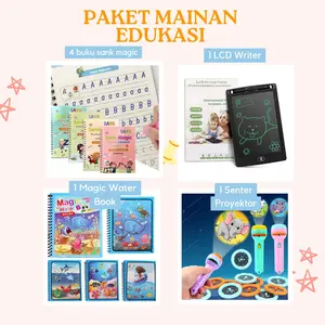Paket bundling mainan edukasi anak murah! dapat 7 jenis mainan Belajar Toys