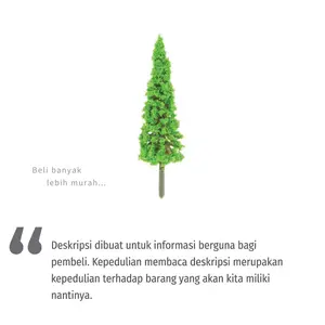 [Satuan] Miniatur Tanaman Pohon Cemara - Aksesoris Diorama & Terarium | B41