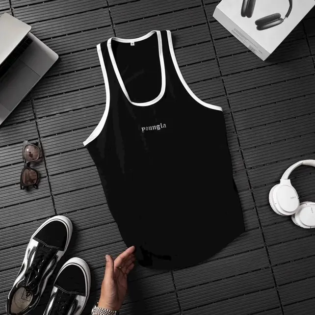 Young LA tanktop gym olahraga 1