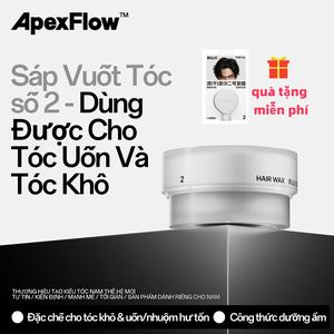 ApexFlow Sáp Vuốt Tóc số 2,Sáp Tạo Kiểu, Dựa Trên Nước, Giữ Mạnh, Với Nạp Lại Sinh Thái