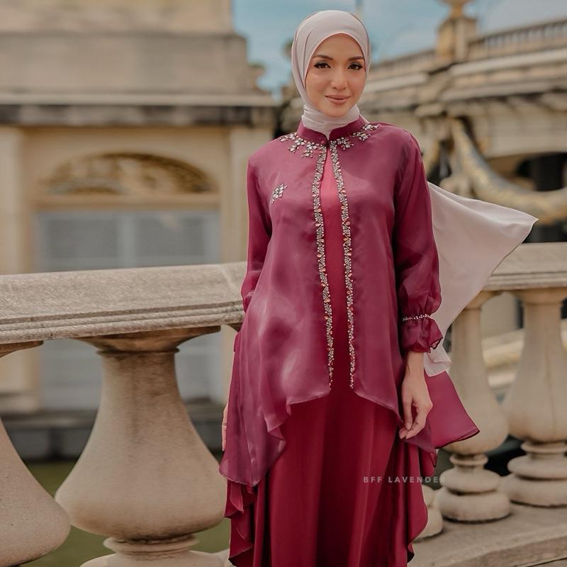 JUBAH PARIO ORGANZA RAYA 2025 Muslimah - TikTok Shop Malaysia
