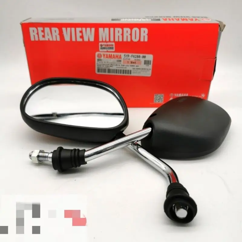 TEBAL YAMAHA THAI SPARK SIDE MIRROR CERMIN SISI BATANG CHROME LC135 (CHROME) Y15 Y15Z FZ150 LC135 Y125 Motorcycle