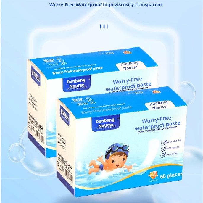 Waterproof Patch, Disposable, High Adhesion, Transparent, Breathable, Soft, Lightweight, Wear-resistant, Suitable for Bathtub, No Worry 2