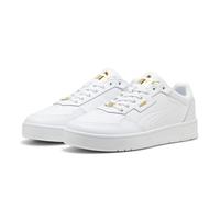 Gambar PUMA Sepatu Sneaker Court Classic Lux - White-Black-Gold, EUR: 46 dari PUMA Indonesia Kota Bekasi 2 Tokopedia