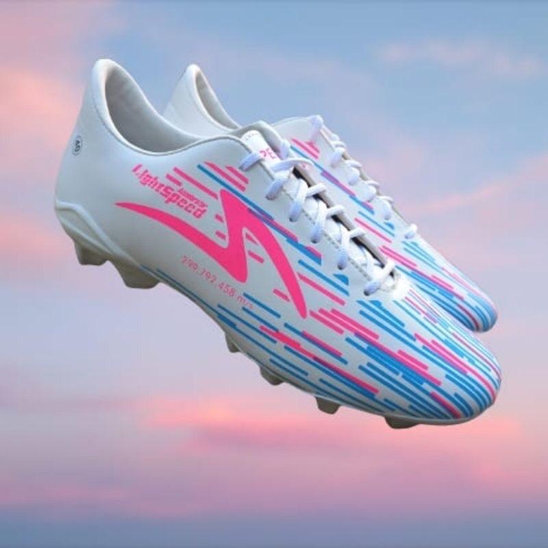 Sepatu Bola Specs Lightspeed Reborn Iluminate White FG  Uniseks Best Seller Pria Boots 2