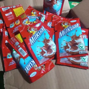Milkuat Susu bantal Coklat Stroberi 50ml 1 Dus isi 54pcs