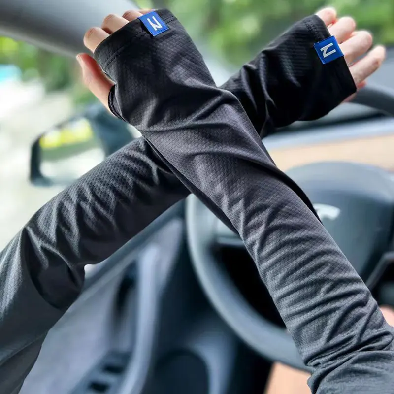 (PURONG) 1 Pair Summer Cooling Arm Sleeves For Men & Women, - TikTok ...
