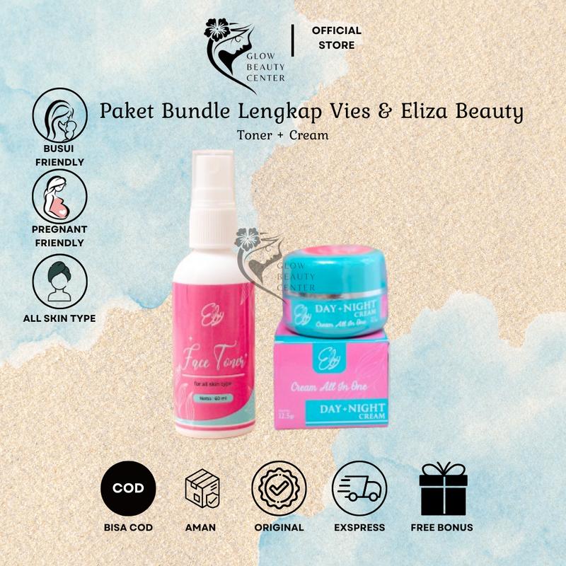 Eliza Beauty Paket Lengkap Perawatan Wajah Sabun Toner & Cream Untuk Mencerahkan Memutihkan Mengencangkan Pelembab Facial 3