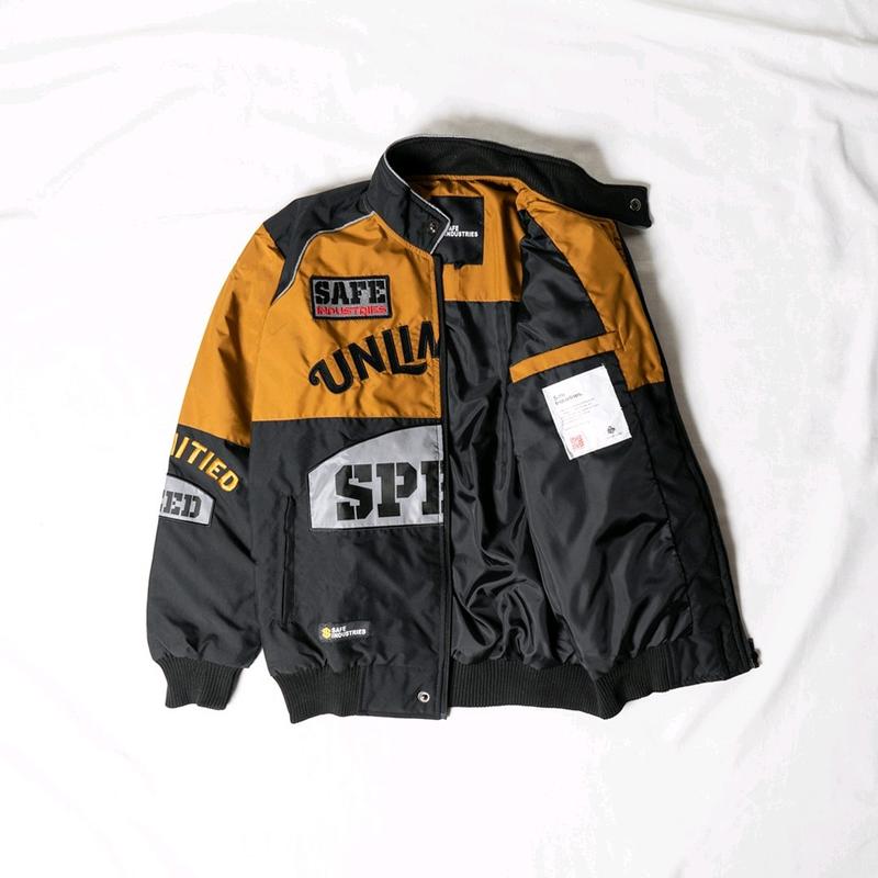SafeIndustries Jaket Nascar Lite Brown 1