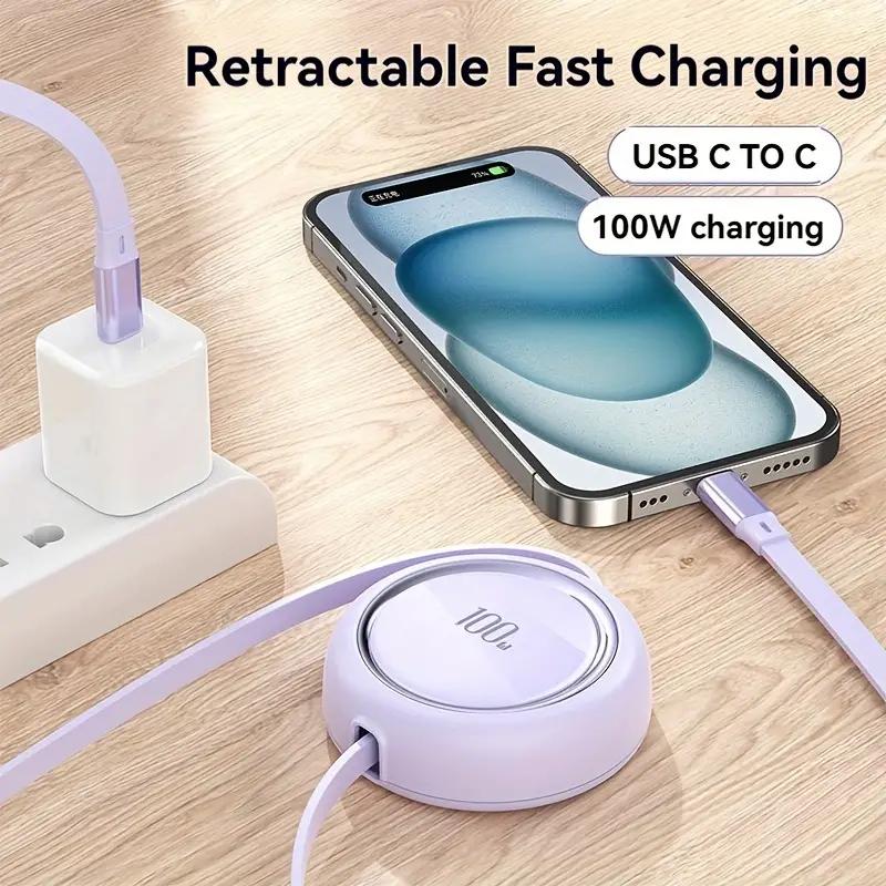 Product Introduction of Super Charging Cable, 100W,Scalable data cable 3 in 1, 6A, USB Micro and Type C, Fast Charger, Type-C Cable, Data Cable, Compatible with Phone, Phone Accessories 1