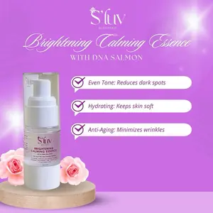 SLUV Beauty Skin | Brightening Calming Essence With DNA Salmon Niacinamide Mencerahkan