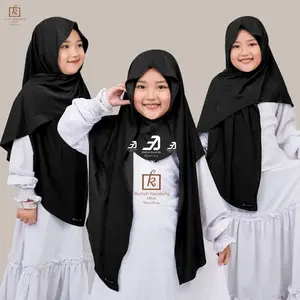 PASHMINA ANAK INSTAN INNER JERSEY OVAL NUTUP LEHER ANAK REMAJA ( 6-9 TAHUN ) KERUDUNG ANAK PEREMPUAN