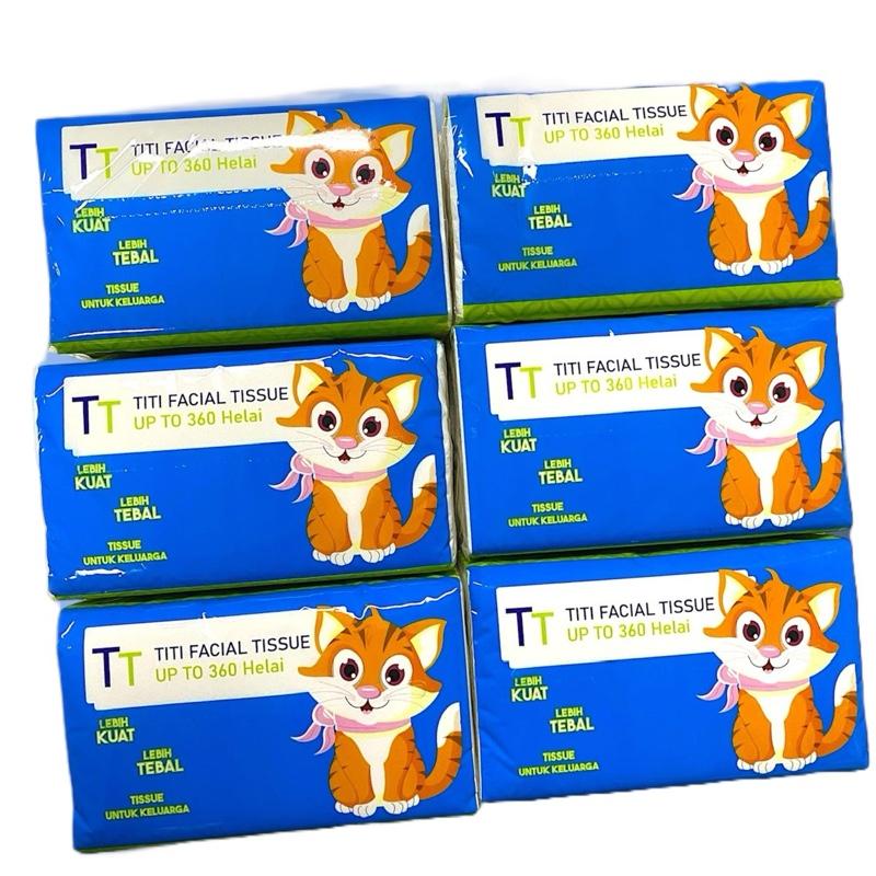 Tissue titi 360 helai paket 6 pcs