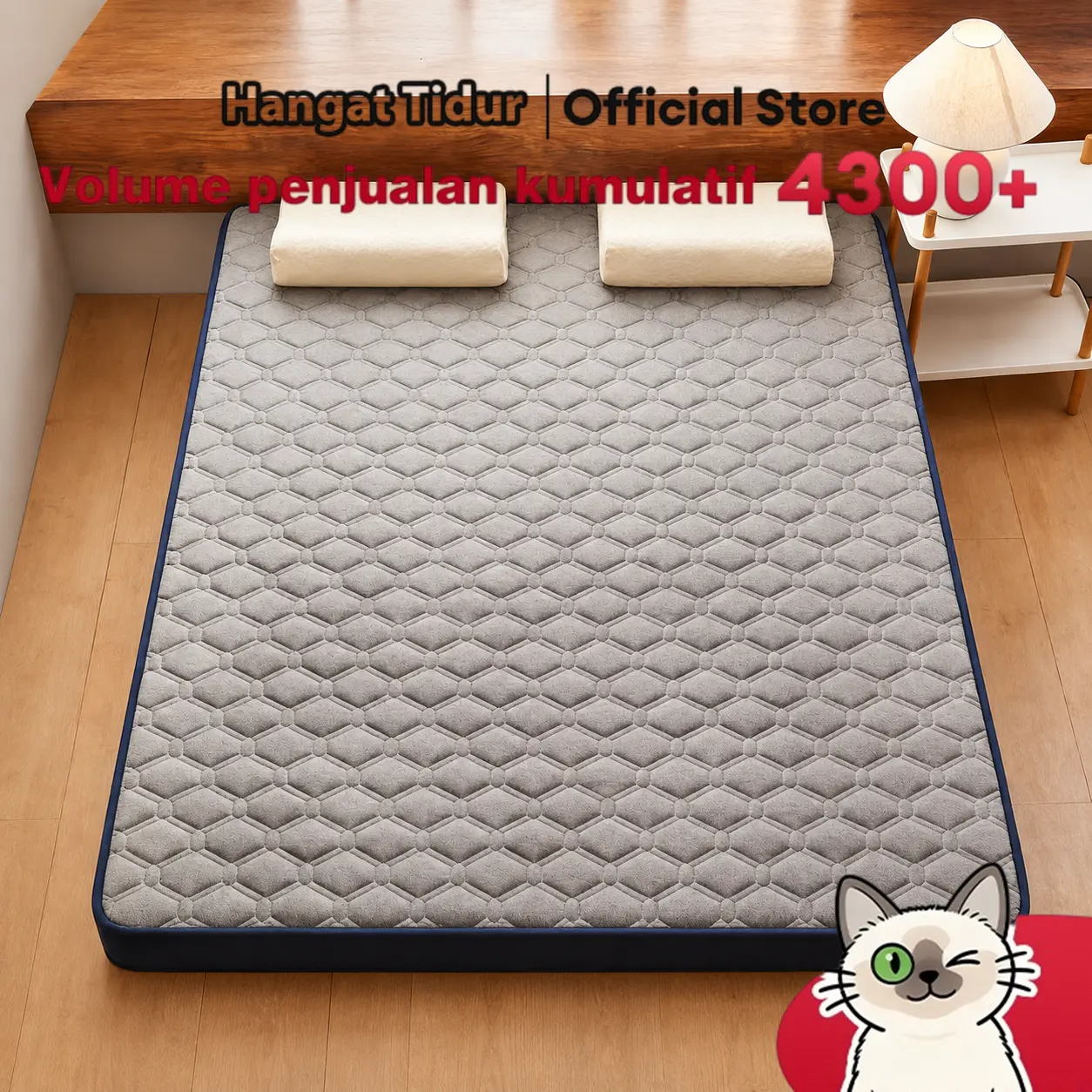 Kasur Natural Latex Dual Core, Matras Latex Foam Empuk Anti Ambles, Kain Rajut Lembut Breathable, Anti Bakteri Anti Tungau, Bisa Digulung Mudah Disimpan, Rebound Nyaman untuk Tidur Harian Kamar Rumah**   **200**， ****  **8cm**，。