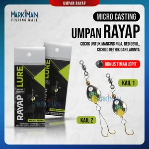 Umpan Rayap Lure Umpan Micro Casting Wader Umpan Super Killer Tinggal Pakai Red Devil Betik