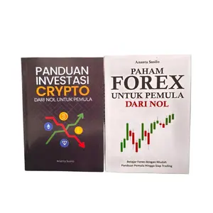 Paket 2 Buku Panduan Investasi CRYPTO & Paham FOREX Dari Nol Untuk Pemula. :  Ananta Susilo