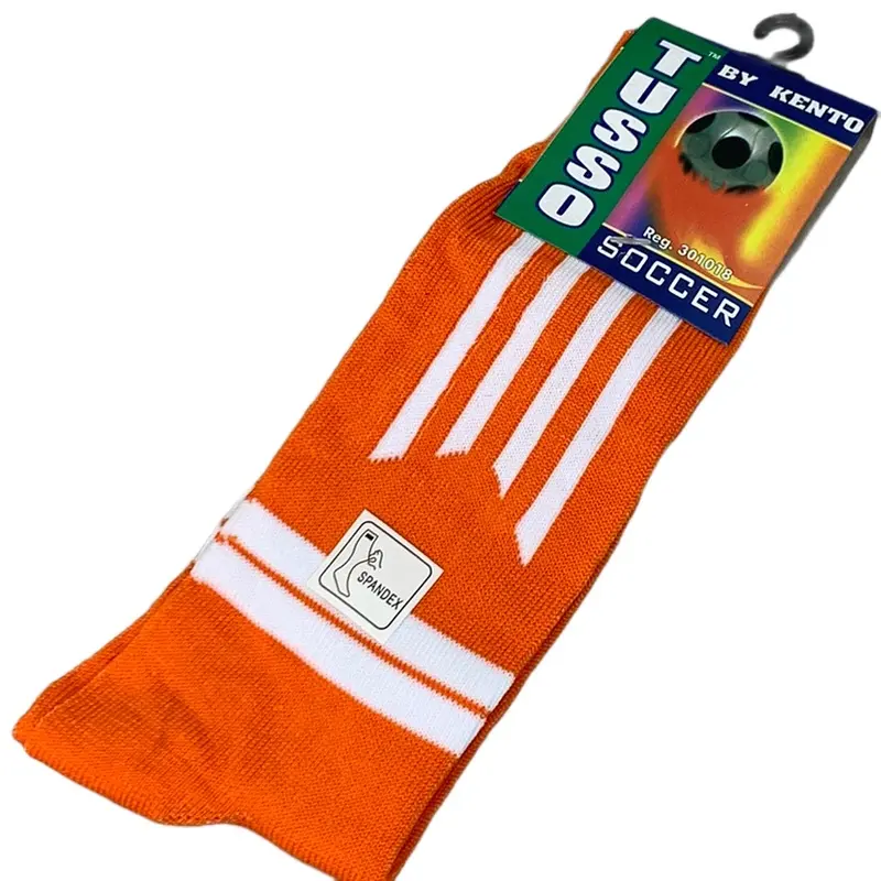 3 Pasang Kaos Kaki Bola Anak | Kaos kaki Futsal Tebal dan Halus Nyaman  Sports Socks kaos kaki kuning garis garis bola 5