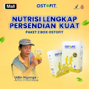 OSTOFIT Susu Sapi & Herbal Alami Bantu Masalah Tulang & Sendi, Nyeri Lutut, Nyeri Pinggang-200gr -2 BOX HEMAT 40% - BPOM & Halal