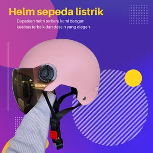 Helm Sepeda Listrik Wanita dan Pria New