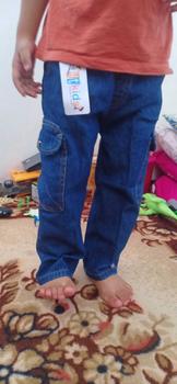 Product Review of Celana Jeans Panjang Anak Motif Cargo J37 1 - 6 Tahun from A**🦁 1