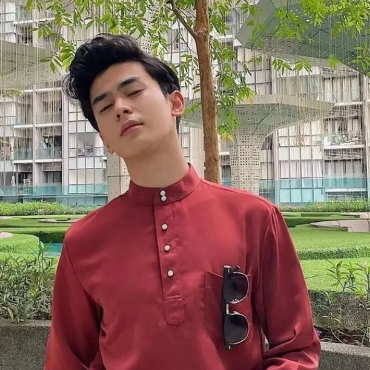 setelan baju koko melayu teluk belngaa cekak musang pakaian adat tradisional melayu bahan baloteli bisa cod 0