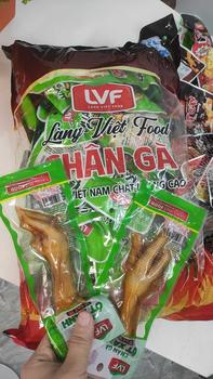 Product Review of (Tặng 2 chân)[Combo 30 Chân gà ủ vị làng việt 35g Xanh Cay giòn ngon] chângà from E**t 0