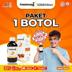 [PAKET 1 BOTOL FRESHMAG ORIGINAL] BPOM & HALAL