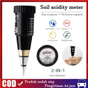 【Ready Stock,COD】Alat Penggukur Tanah Soil Ph Mete 2 in 1 Pen Type PH Meter Soil Analyzer Tester Meter Alat Ukur PH Tanah