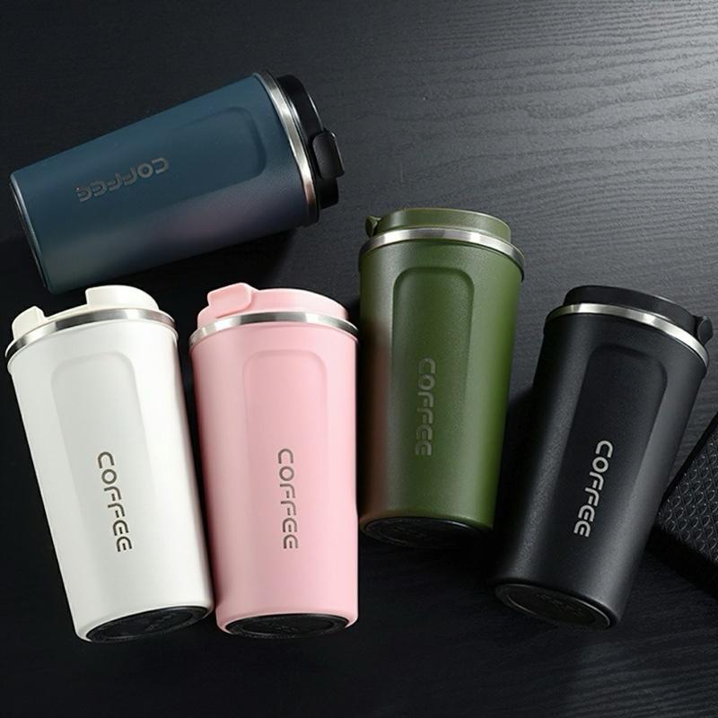 tyeso wonder Ly giữ nhiệt Coffee inox 304 giữ nhiệt 8-10H với dung tích 510ml, có nắp chống tràn cao cấp. Có ron cao su, nhiều màu sắc. cốc giữ cho nam 3 chế độ ly  giữ chính hãng bình nước cherry