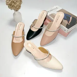 Sandal Heels  U Permata Cantik Mempesona Cocok untuk Pesta Kondangan Arisan Jalan Jalan nge Mall Alas Kaki Shoes Wanita sepatu pantofel