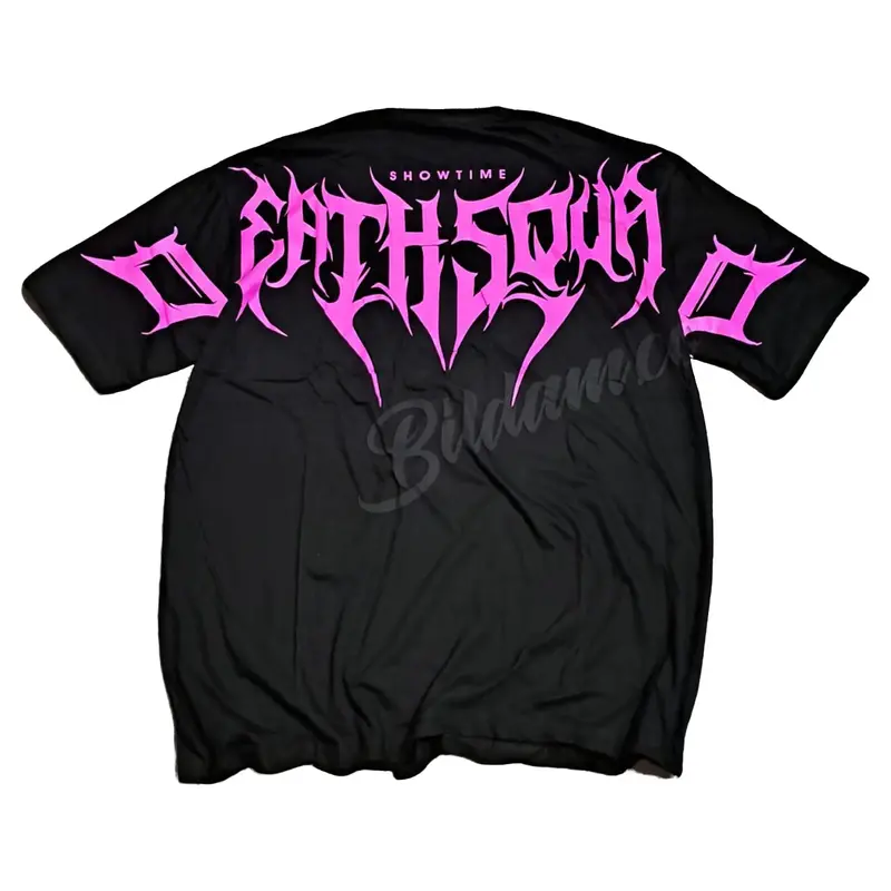 OVERSIZE DEAD SQUAD BAHAN COTTON 30S  Pria Kaos Katun Hitam Distro Baju Polos Oblong Motif Combed Santai Keren Surfing Atasan Sablon Dewasa Cowok bajudistro 0