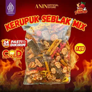 SEBLAK MIX KERING 1KG PEDAS DAUN JERUK