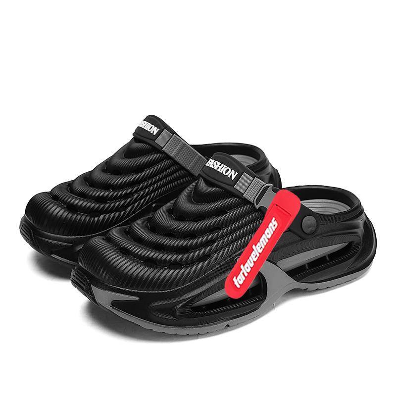 Slide & Co. Sandal Pria Slip On Outdoor & Casual | Sandal Sport Pria | Anti Slip Empuk Ringan Breathable