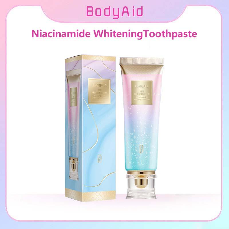 【Flash Deal】3 Bodyaid Niacinamide Whitening Toothpaste for Effective ...