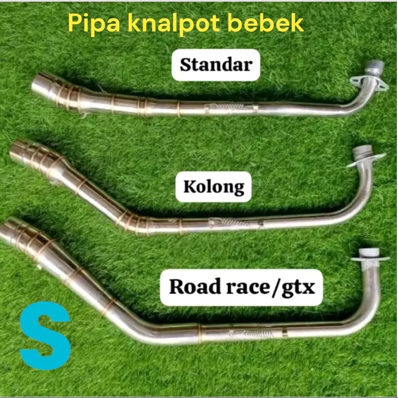 PIPA KNALPOT BEBEK ROAD RACE LEHER KNALPOT ROAD RACE JUPITER Z VEGA GRAND ASTREA ALL BEBEK LEHER KNALPOT Bebek road race leher knalpot road race supra 125 blade absolut revo knalpot road race all bebek 1