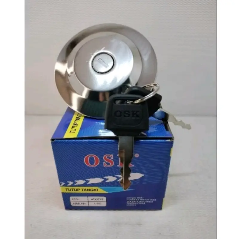 Tutup Tangki Bensin Vixion Lama,Vixion Old,Scorpio,N Max Lama Kualitas Import Terbaik Warna Crom Motorcycle 3