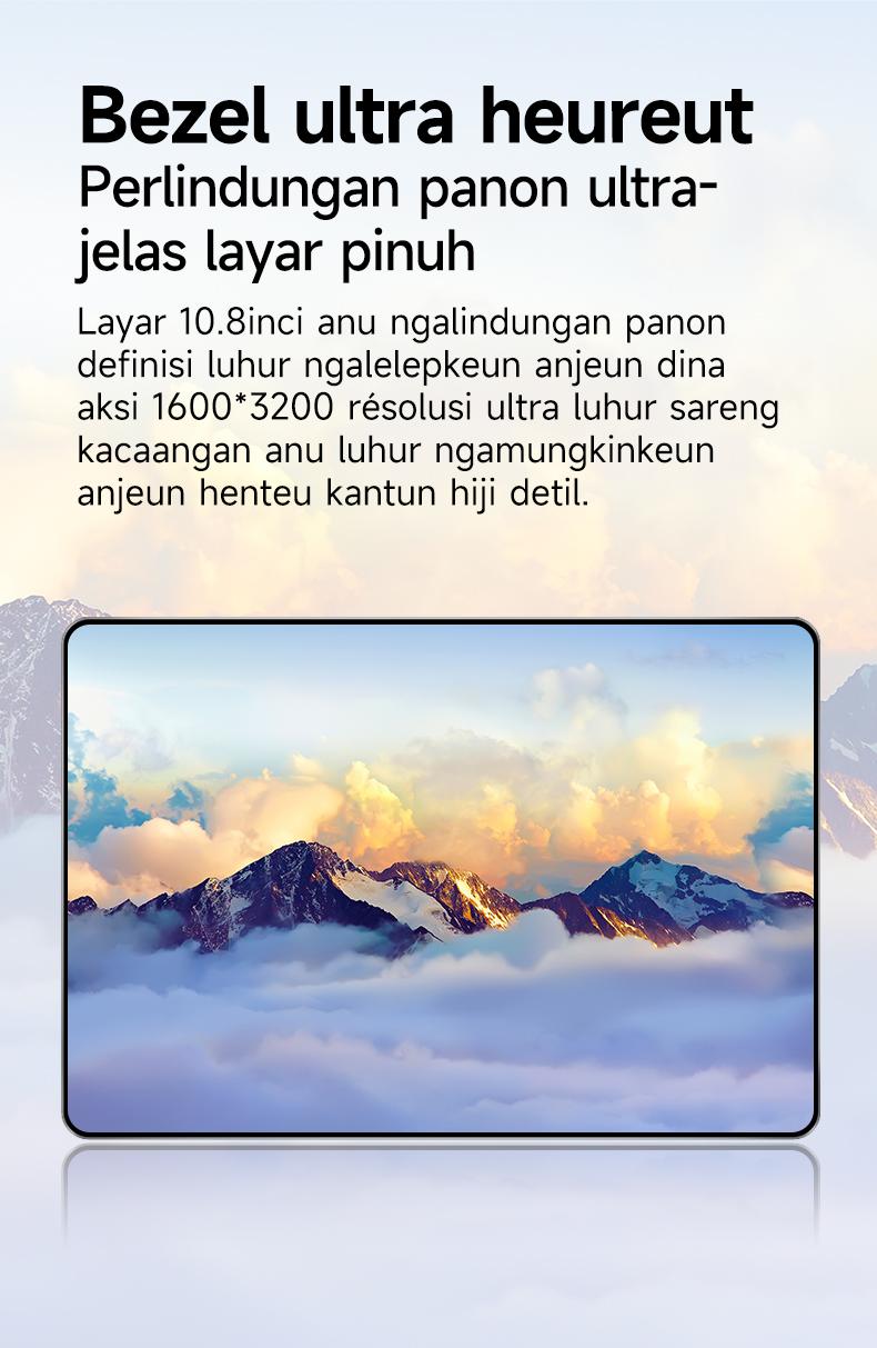 (COD)2025 Baru 5G matepad H13 Pro10.3" Tablet [16GB+1TBl|Pengalaman Pro Layaknya PC |120Hz OLED Real Color FullView Display | Ultra-tipi Wifi