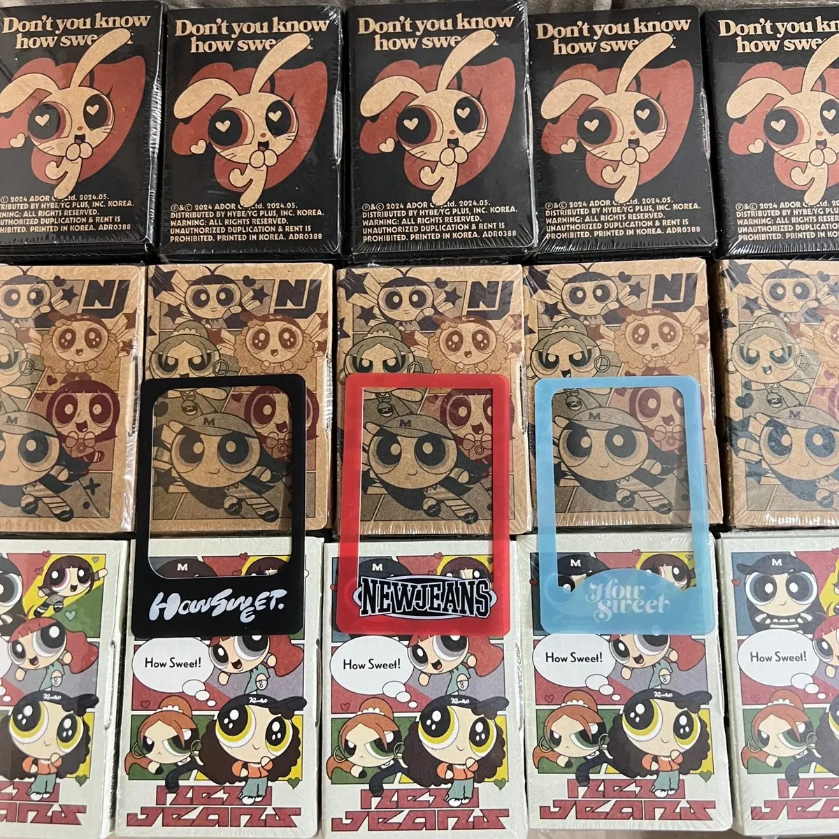 [ READY STOCK] new jeans album - how sweet (weverse ver) a b c