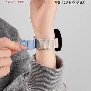 20mm／22mm 磁気シリコンウォッチバンド、ソフトウォッチバンド（Samsung Galaxy Watch 7／6／5／4／5 Pro／6 Classic対応）、Huawei GT5 Pro 46mm／4 Pro用スマートウォッチアクセサリー、ウェアラブル