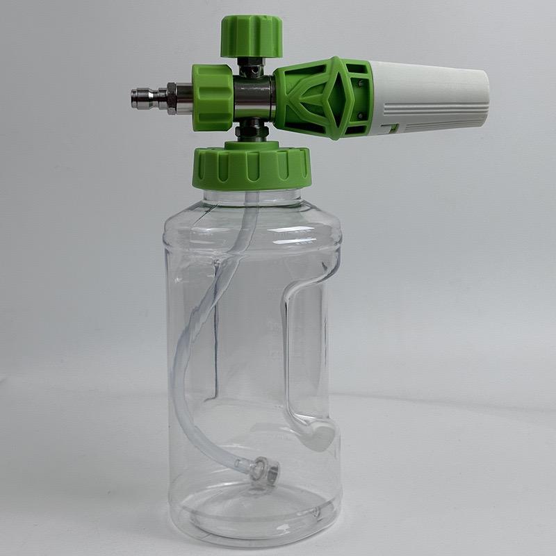 Pressure Washer Aluminum Foam Cannon Foam Generator Snow Foam Lance with 1/4 Quick Connector for Portland Husky Ryobi Greenwork 2