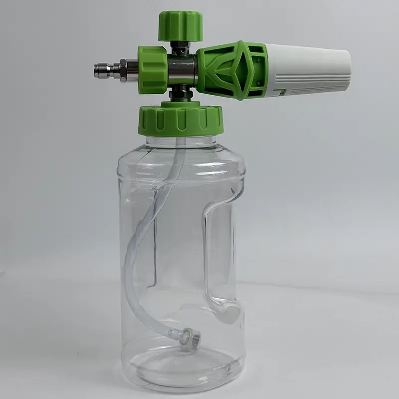 Pressure Washer Aluminum Foam Cannon Foam Generator Snow Foam Lance with 1/4 Quick Connector for Portland Husky Ryobi Greenwork 2