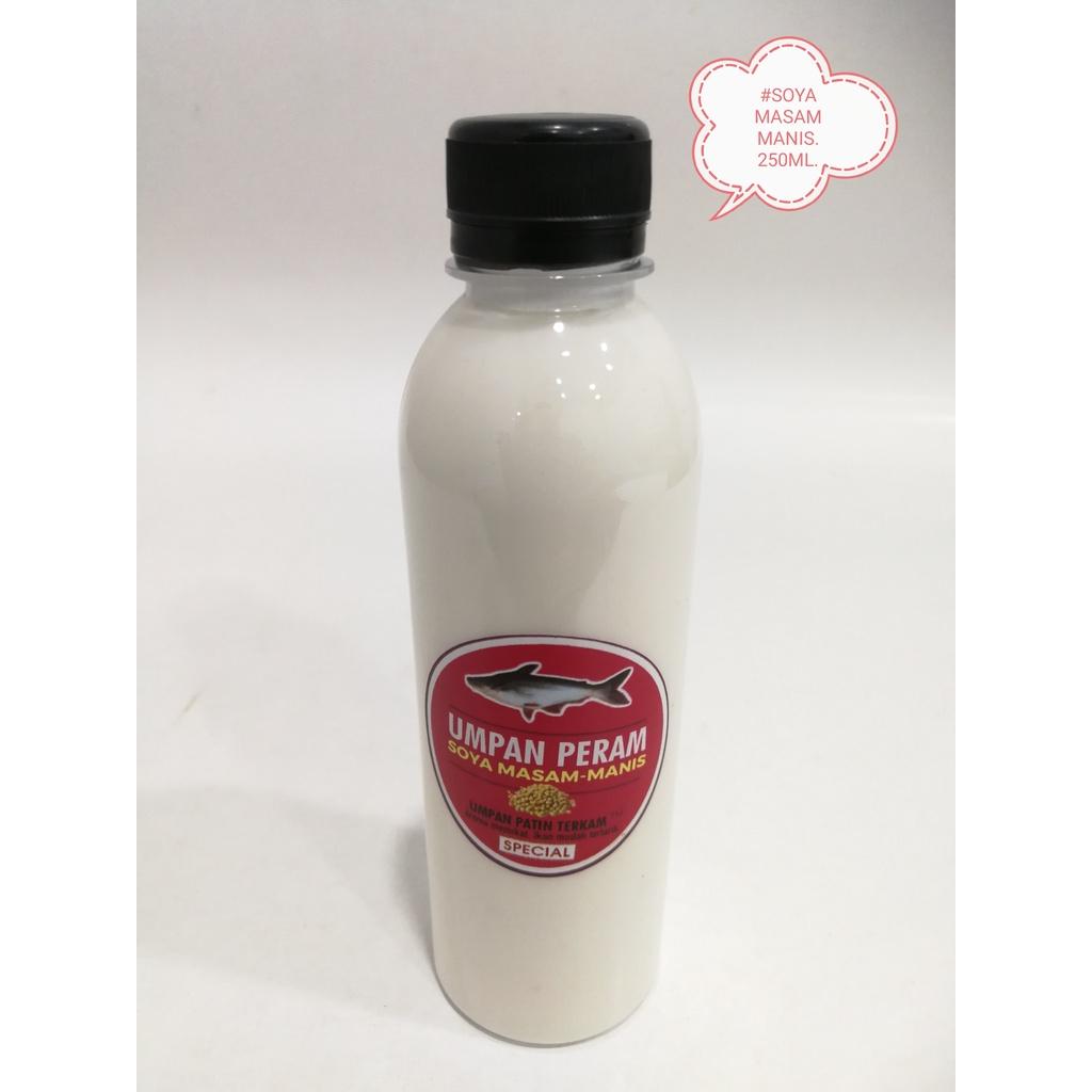 Soya Masam-Manis [1xPcs] Umpan Patin Terkam 250ml Pancing Memancing Ikan Fishing Oil