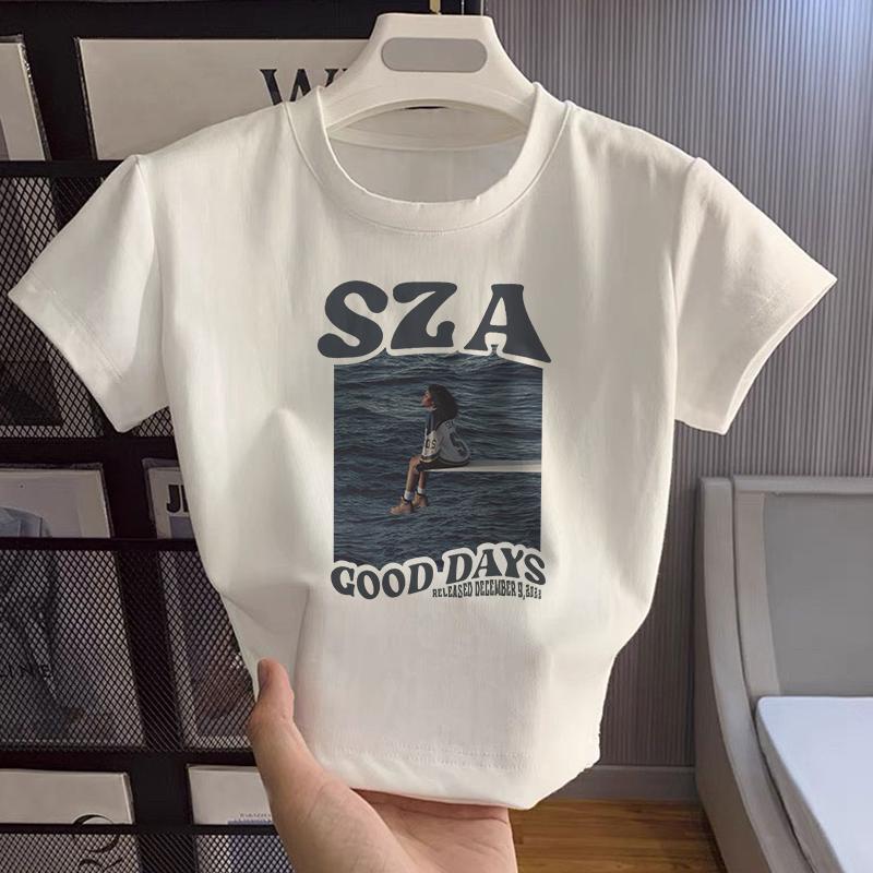 LYBH 006-004 Baju Pendek Wanita Tshirt Kaos Korean Style Crop Top Ketat Putih Polos Wanita Tshirt Kaos Korean Style Korea  Print  Street Style Baju Basic Crop Top y2k Muda Atasan Kaos Hitam 0