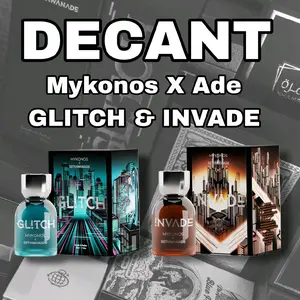 DECANT - Mykonos X Ade Setiawan (Glitch & Invade) Botol Spray 2ml, 5ml, 10ml