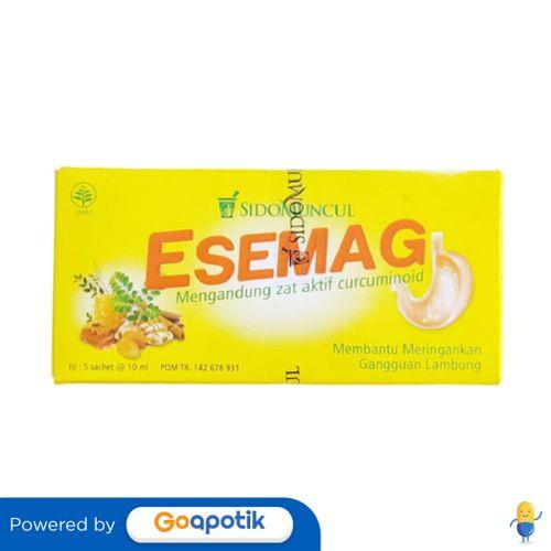 Gambar ESEMAG SIDOMUNCUL 10 ML BOX 5 SACHET dari Apotek Klampis Farma by GoApotik Kota Surabaya Tokopedia