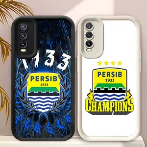 C-37 Persib Casing untuk VIVO Y20i Y12s Y20 S1 Y66 Y11s Y20s Pro Kasus Pelindung Case