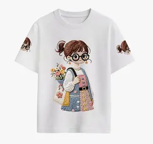 KAOS COUPLE KELUARGA MOTIF SABLON 3D BORDIR KEREN  BY IMSTARSTORE