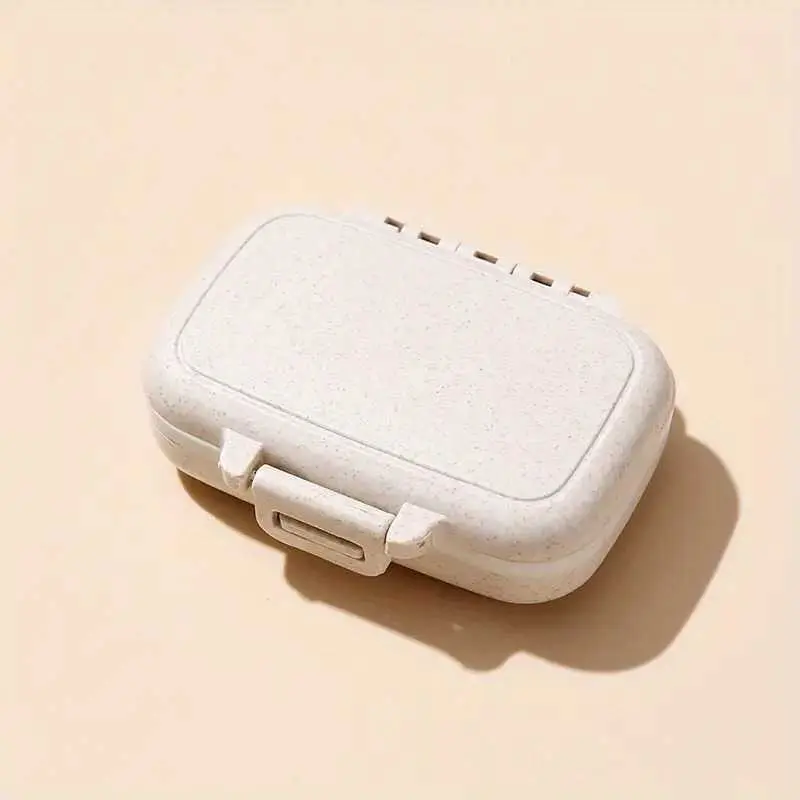 SHURUN Kotak Obat Mini Portable Medicine Pill Box Adjustable 3 Grid 1