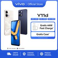 Gambar [NEW LAUNCH] vivo Y11d - 6500mAh + 44W FlashCharge, Tahan Banting Ekstrem, Tahan Hujan IP65, 50MP Kamera Utama, Layar 120Hz Ultra Terang - 4+64, Putih Cakrawala dari vivo Indonesia Kab. Tangerang 1 Tokopedia
